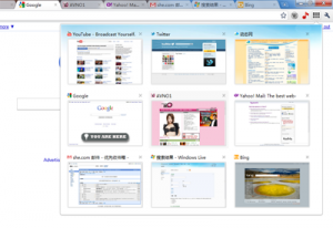 Tabs Visual Manager, extensió de Chrome