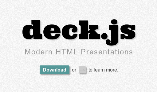 Deck.js – Presentacions en HTML5
